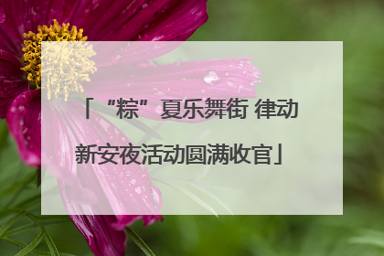 “粽”夏乐舞街 律动新安夜活动圆满收官