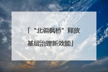 “北疆枫桥”释放基层治理新效能