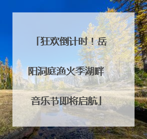 狂欢倒计时！岳阳洞庭渔火季湖畔音乐节即将启航