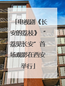 电视剧《长安的荔枝》“荔见长安”首场观影在西安举行