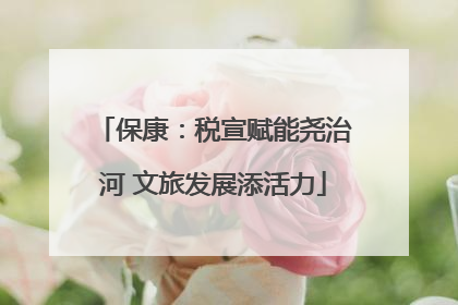 保康：税宣赋能尧治河 文旅发展添活力