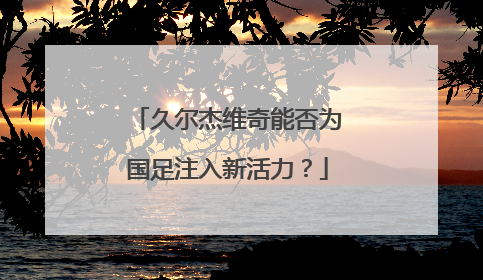久尔杰维奇能否为国足注入新活力？