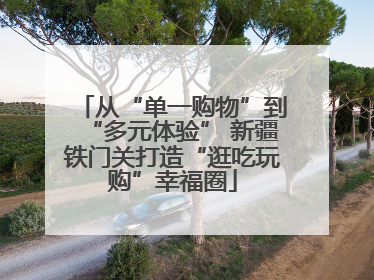 从“单一购物”到“多元体验” 新疆铁门关打造“逛吃玩购”幸福圈