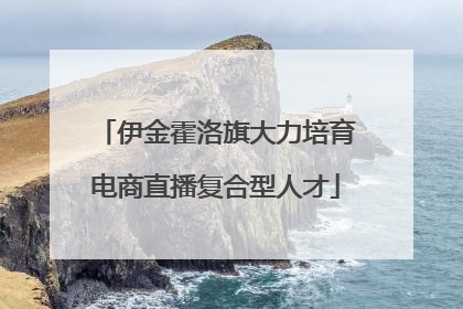 伊金霍洛旗大力培育电商直播复合型人才