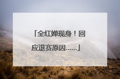全红婵现身！回应退赛原因……