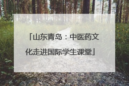 山东青岛：中医药文化走进国际学生课堂