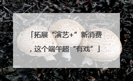 拓展“演艺+”新消费，这个端午超“有戏”