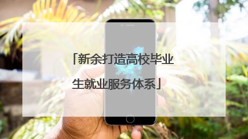 新余打造高校毕业生就业服务体系