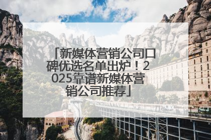 新媒体营销公司口碑优选名单出炉！2025靠谱新媒体营销公司推荐