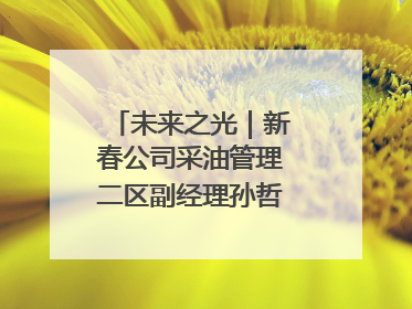 未来之光｜新春公司采油管理二区副经理孙哲的油田进化论