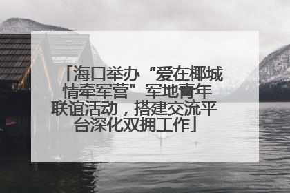 海口举办“爱在椰城 情牵军营”军地青年联谊活动，搭建交流平台深化双拥工作