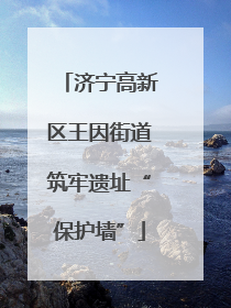 济宁高新区王因街道筑牢遗址“保护墙”