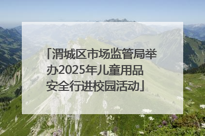 渭城区市场监管局举办2025年儿童用品安全行进校园活动