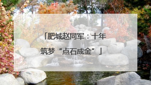 肥城赵同军：十年筑梦“点石成金”
