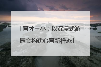 育才三小：以沉浸式游园会构建心育新样态