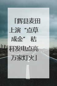 辉县麦田上演“点草成金” 秸秆发电点亮万家灯火