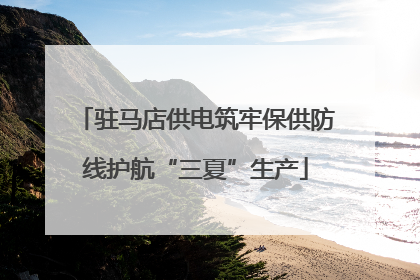 驻马店供电筑牢保供防线护航“三夏”生产