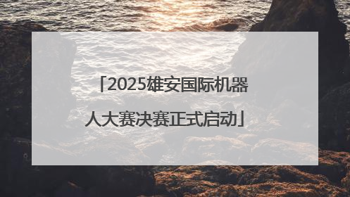 2025雄安国际机器人大赛决赛正式启动