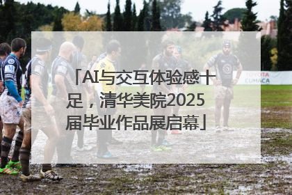AI与交互体验感十足，清华美院2025届毕业作品展启幕